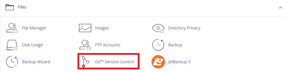 Git Version Control cPanel