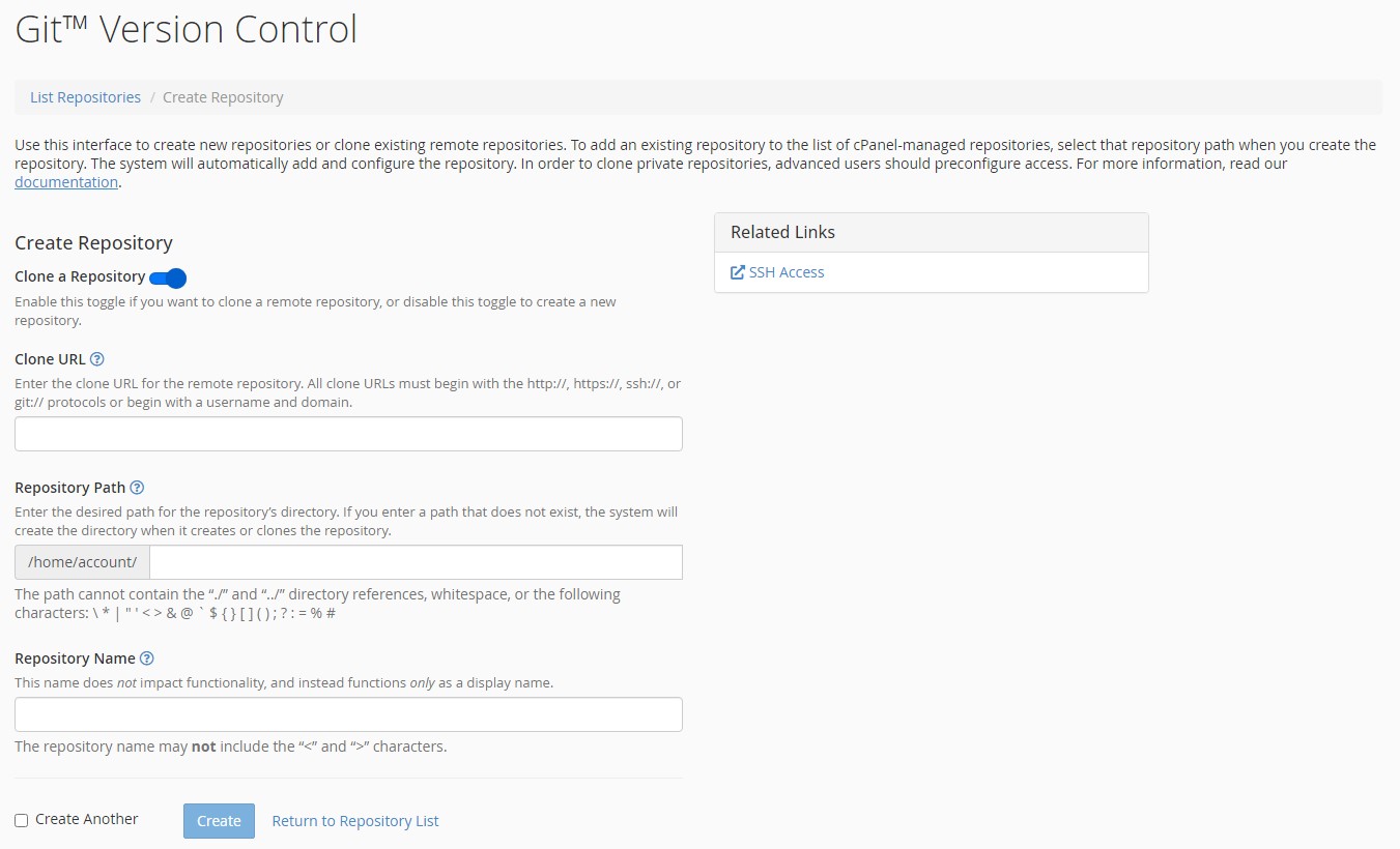 Git Clone Repo