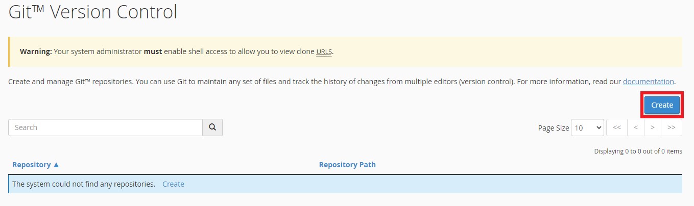 Create Repo