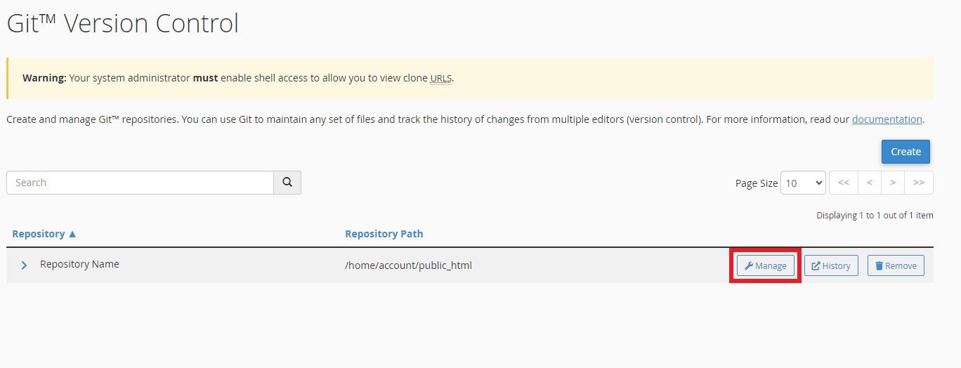 Git Manage