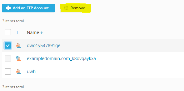 FTP Account List Plesk 